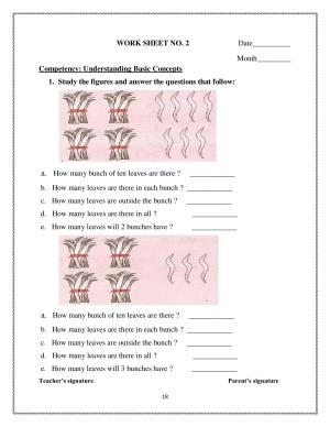 Worksheets for Class 2 Maths Assignment 42 Counting in Tens