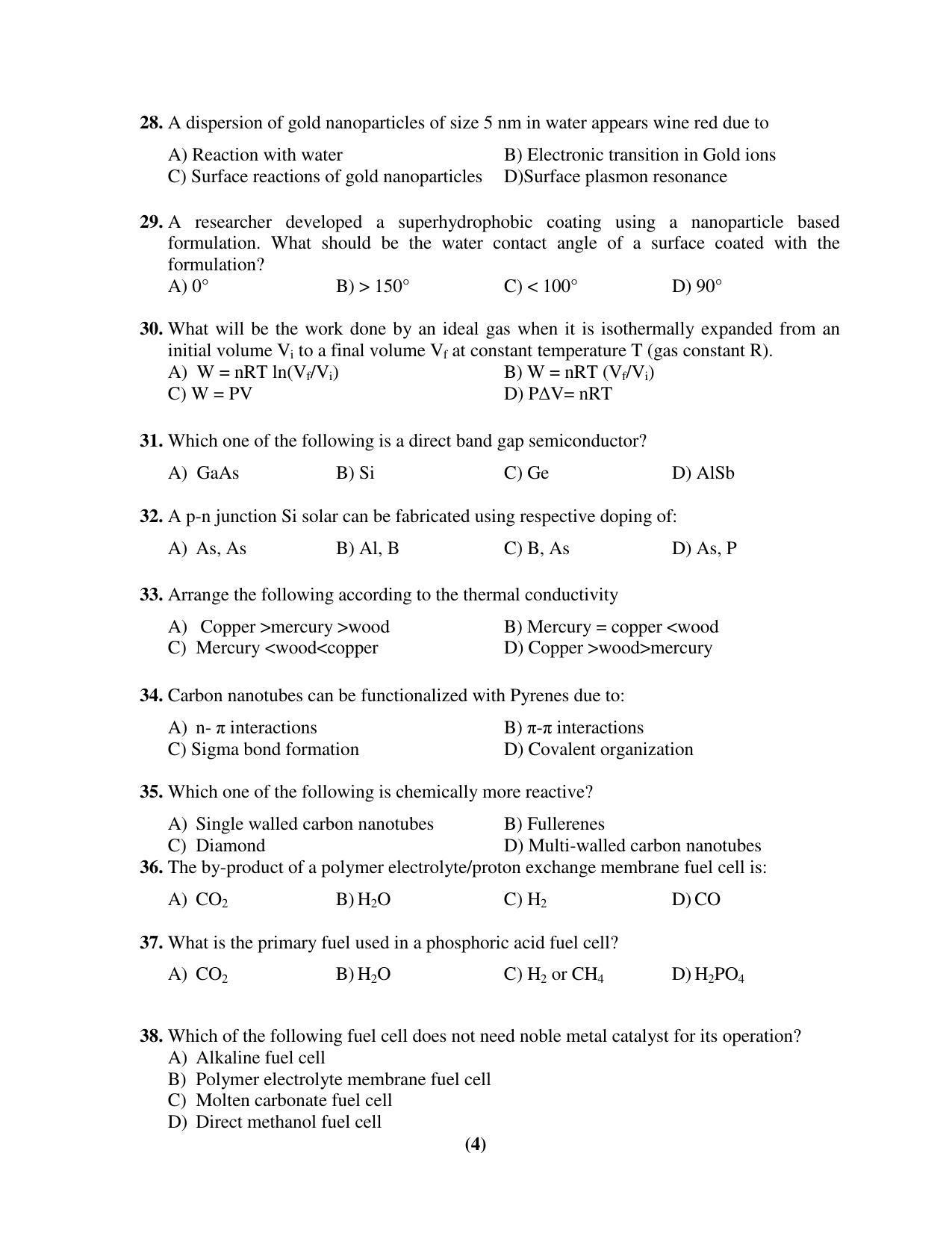 PU MPET Mathematics 2017 Question Paper - Page 35
