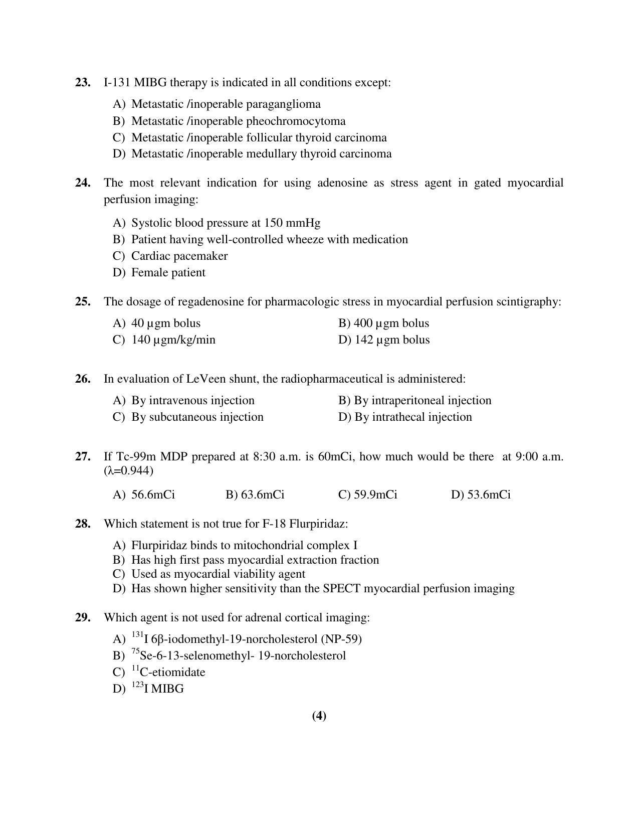 PU MPET Mathematics 2017 Question Paper - Page 40