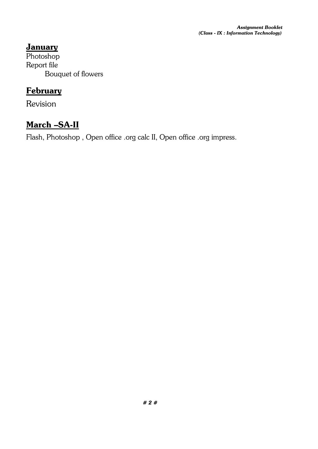 CBSE Worksheets for Class 9 Computer Science Assignment 7 - Page 2