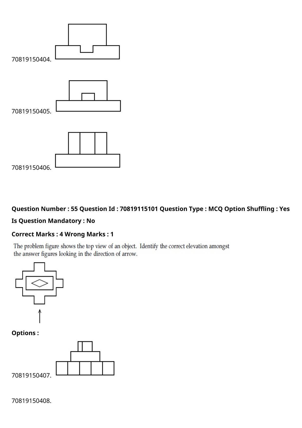 JEE Mains 2021: B Arch & B Planning Malayalam (Shift 2) 23-02-2021 Question Paper - Page 63