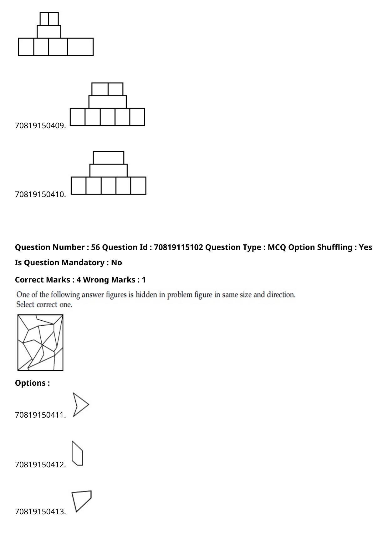 JEE Mains 2021: B Arch & B Planning Malayalam (Shift 2) 23-02-2021 Question Paper - Page 65