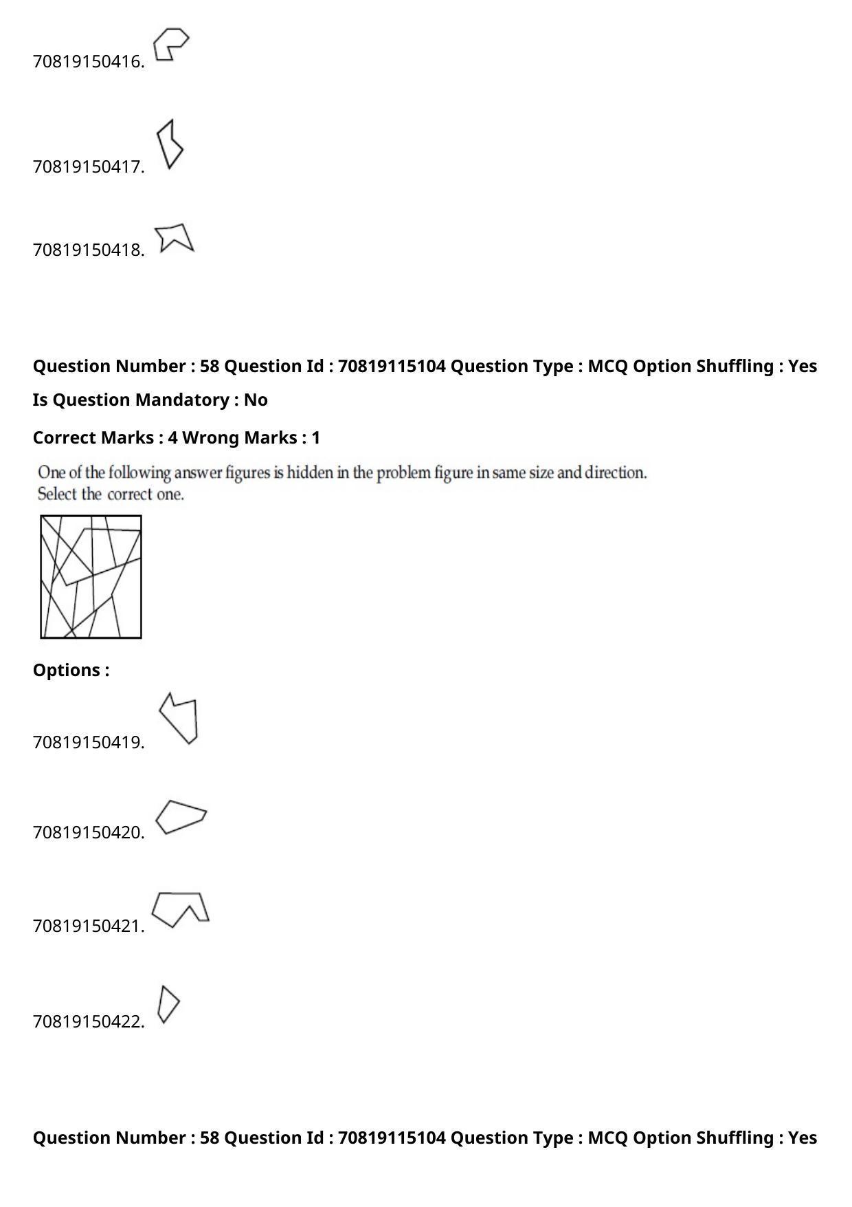 JEE Mains 2021: B Arch & B Planning Malayalam (Shift 2) 23-02-2021 Question Paper - Page 68