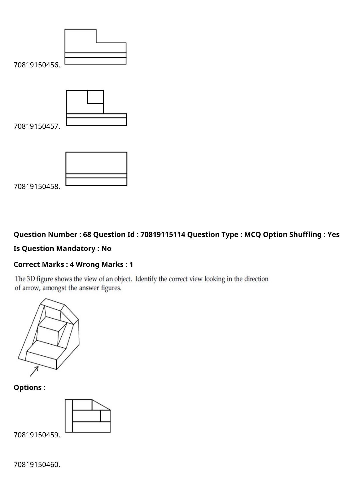 JEE Mains 2021: B Arch & B Planning Malayalam (Shift 2) 23-02-2021 Question Paper - Page 88