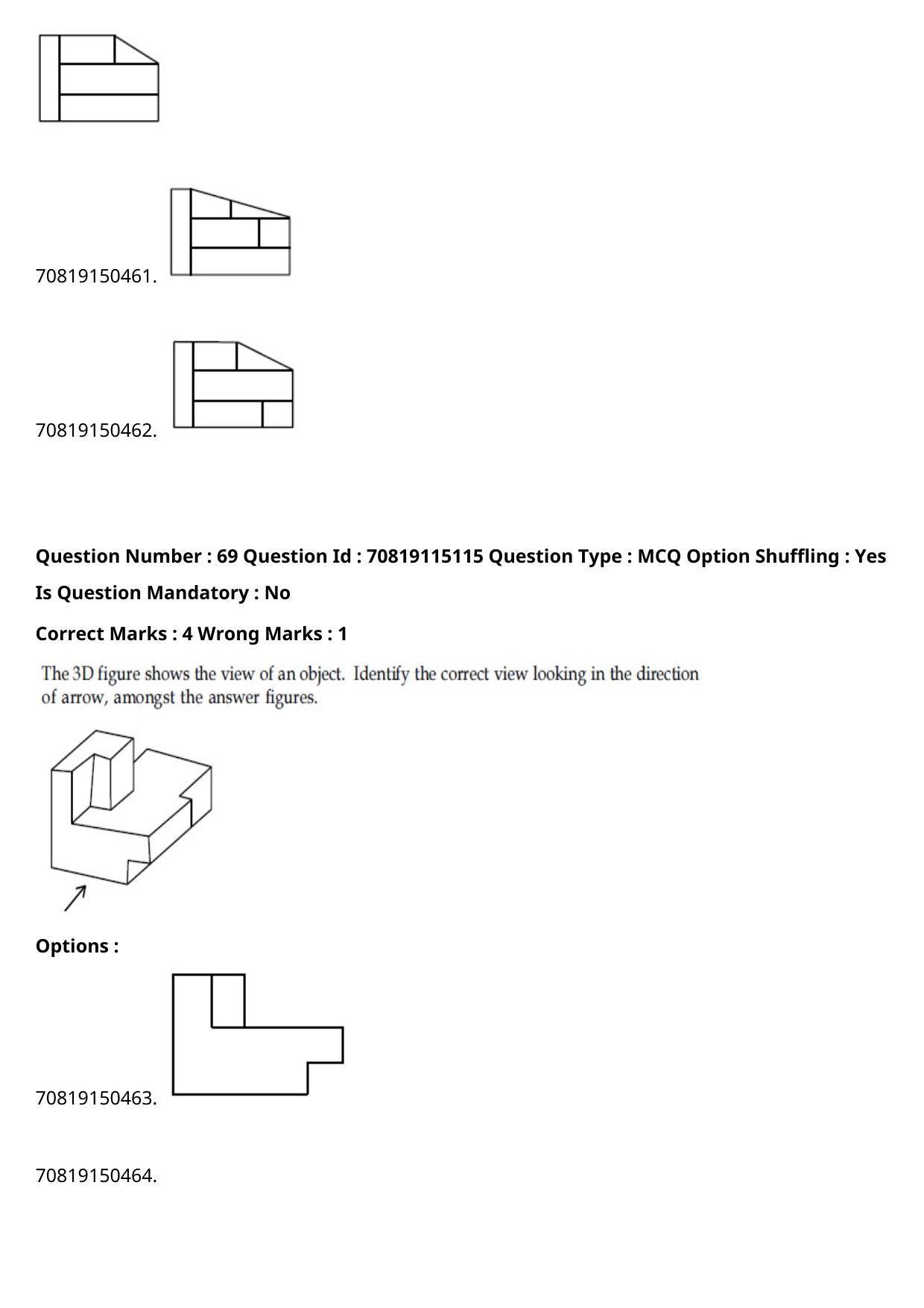 JEE Mains 2021: B Arch & B Planning Malayalam (Shift 2) 23-02-2021 Question Paper - Page 90