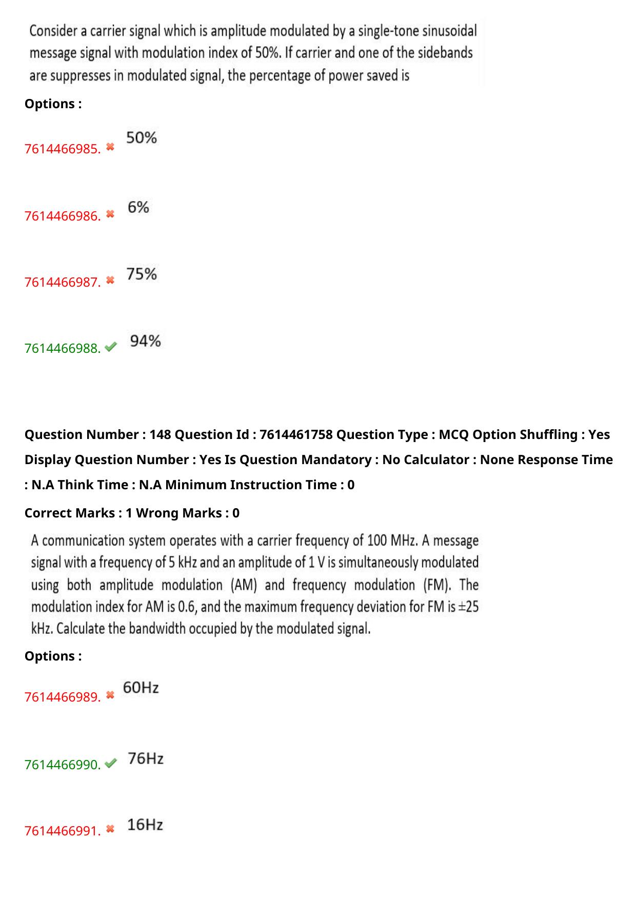 TS ECET 2024: ECE - ELECTRONICS AND COMMUNICATION ENGINEERING Master Question Paper With Preliminary Key - Page 93