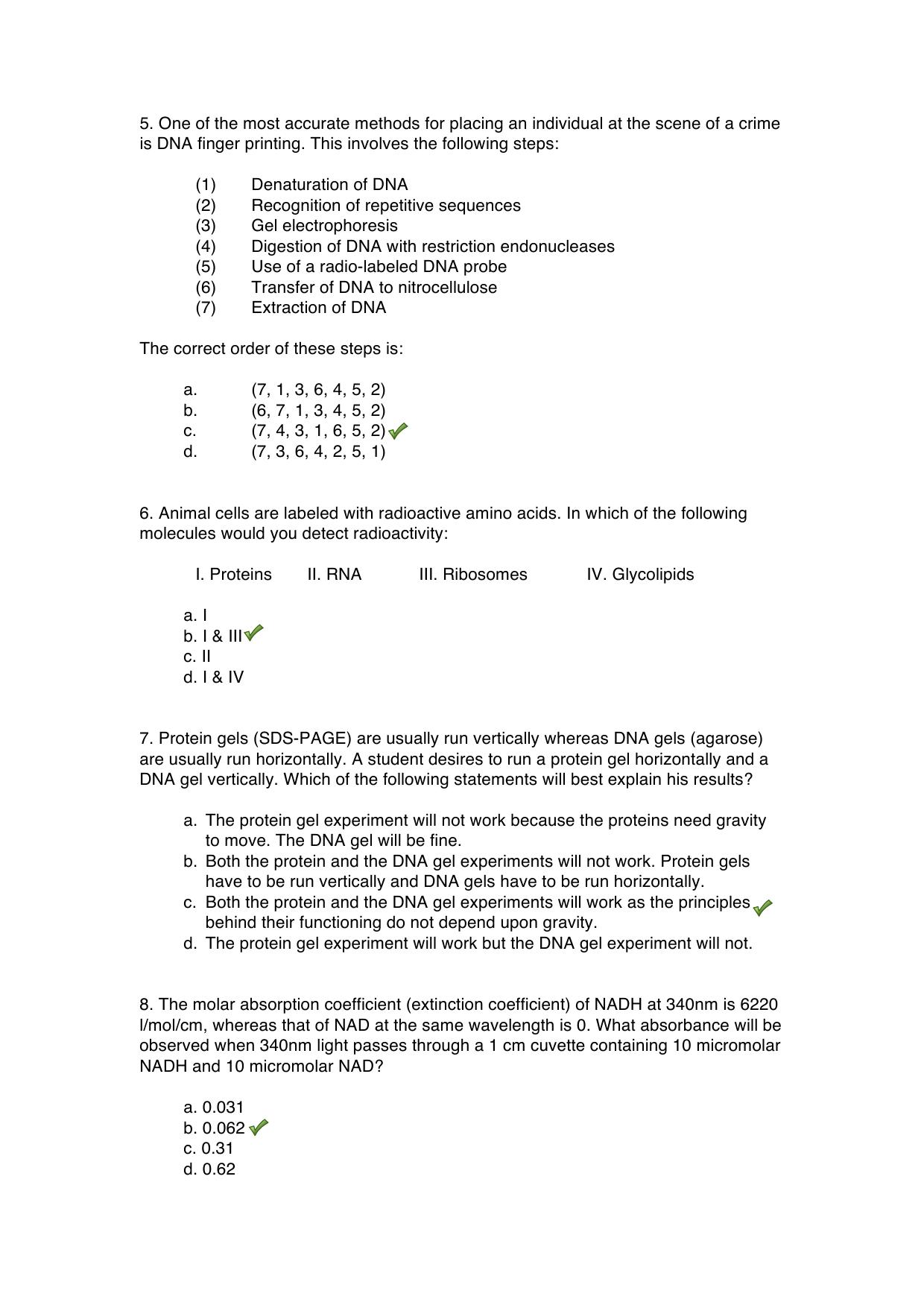 JGEEBILS Biology Answer Keys 2015 - Page 12