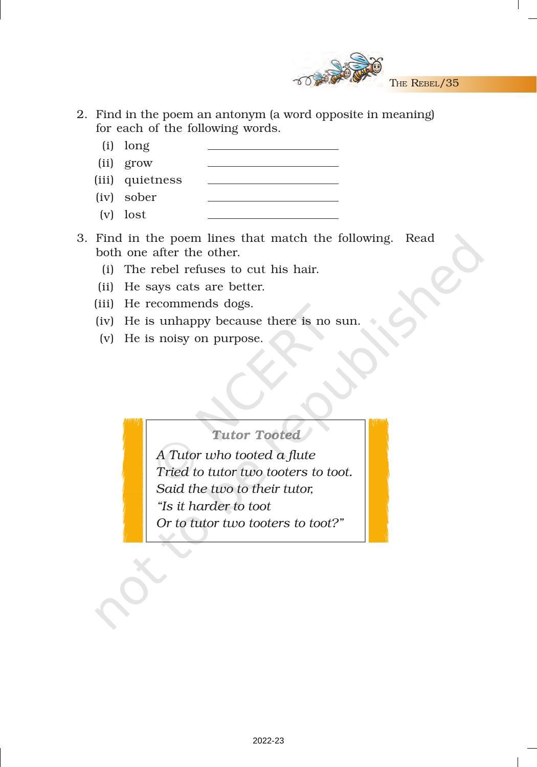 NCERT Book for Class 7 English (Honeycomb): Chapter 2-A Gift of Chappals - Page 18