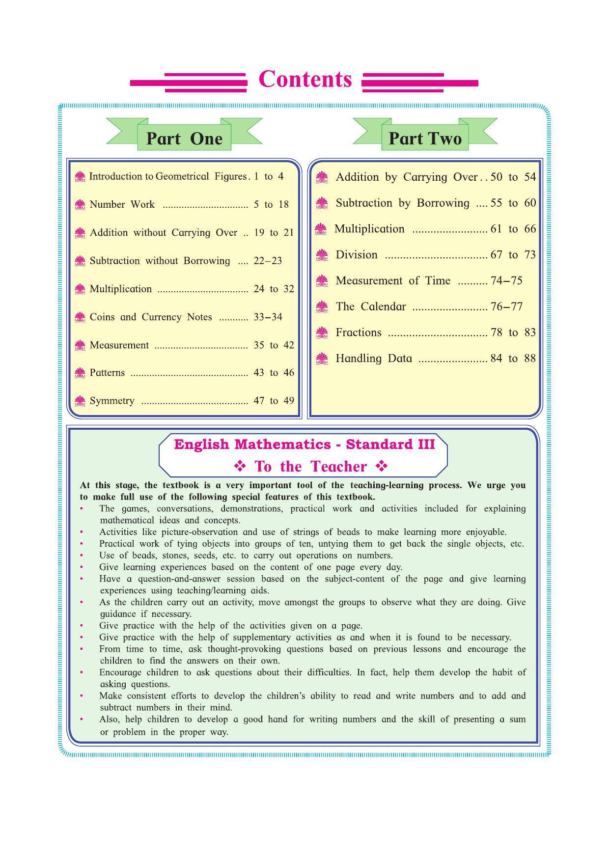 Maharashtra Board Class 3 Maths (English Medium) Textbook - Page 10