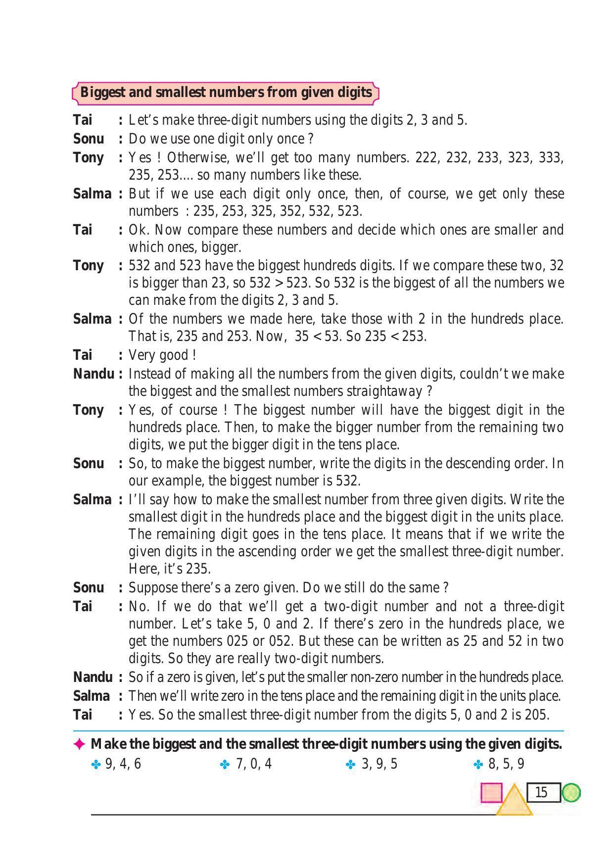 Maharashtra Board Class 3 Maths (English Medium) Textbook - Page 25