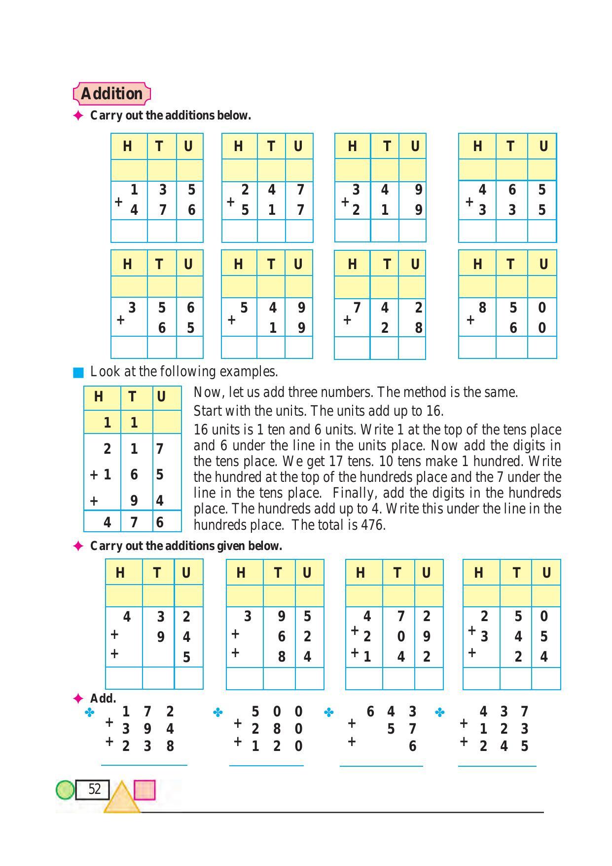 Maharashtra Board Class 3 Maths (English Medium) Textbook - Page 62