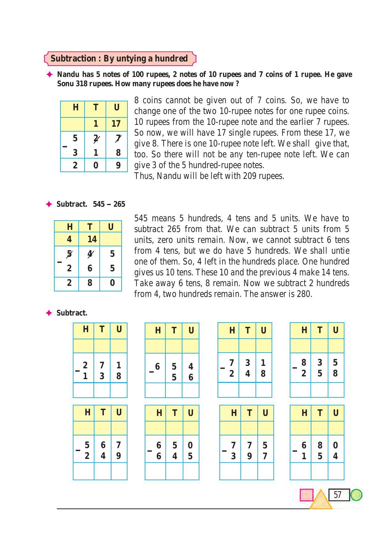 Maharashtra Board Class 3 Maths (English Medium) Textbook - Page 67