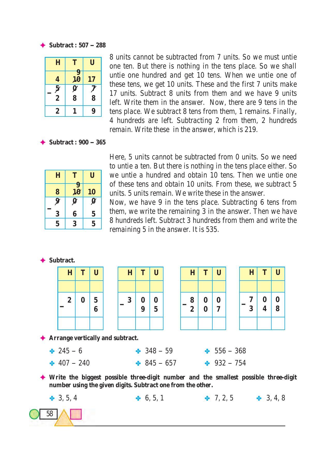 Maharashtra Board Class 3 Maths (English Medium) Textbook - Page 68