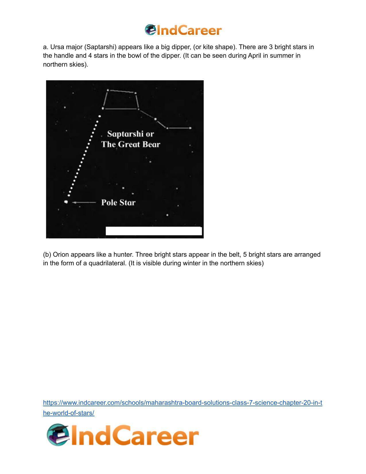 Maharashtra Board Solutions Class 7-Science: Chapter 20- In the World of Stars - Page 16