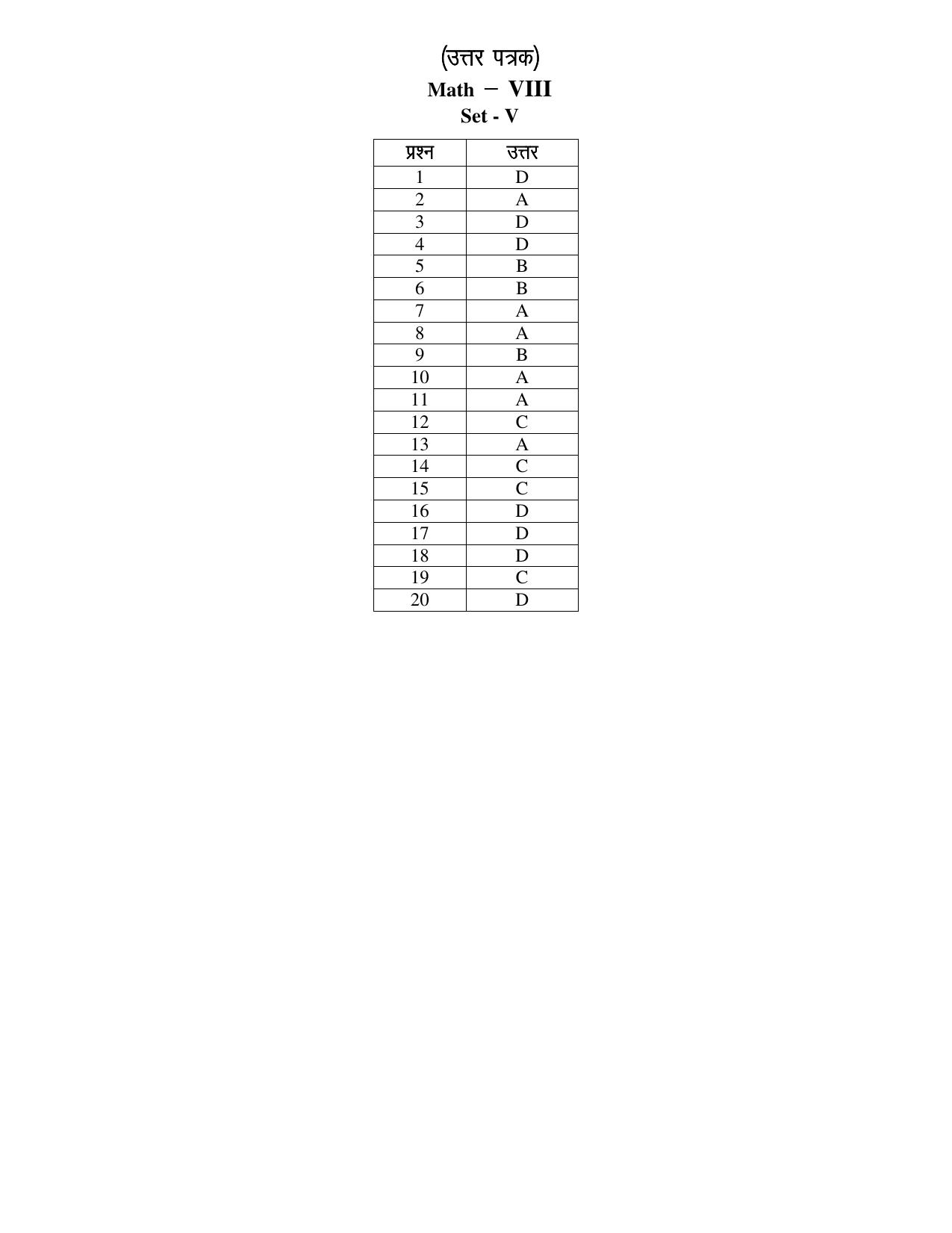 JAC Board Class 8th 2019 MATH SET-5 Model Paper - Page 5