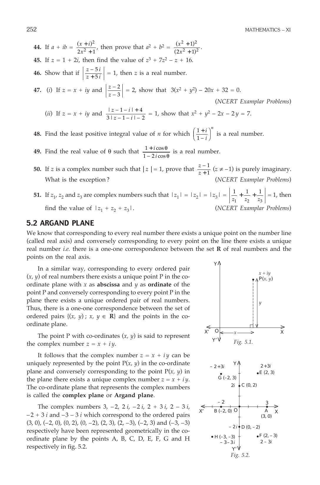 ML Aggarwal Class 11 Solutions: Complex Numbers and Quadratic Equations - Page 16