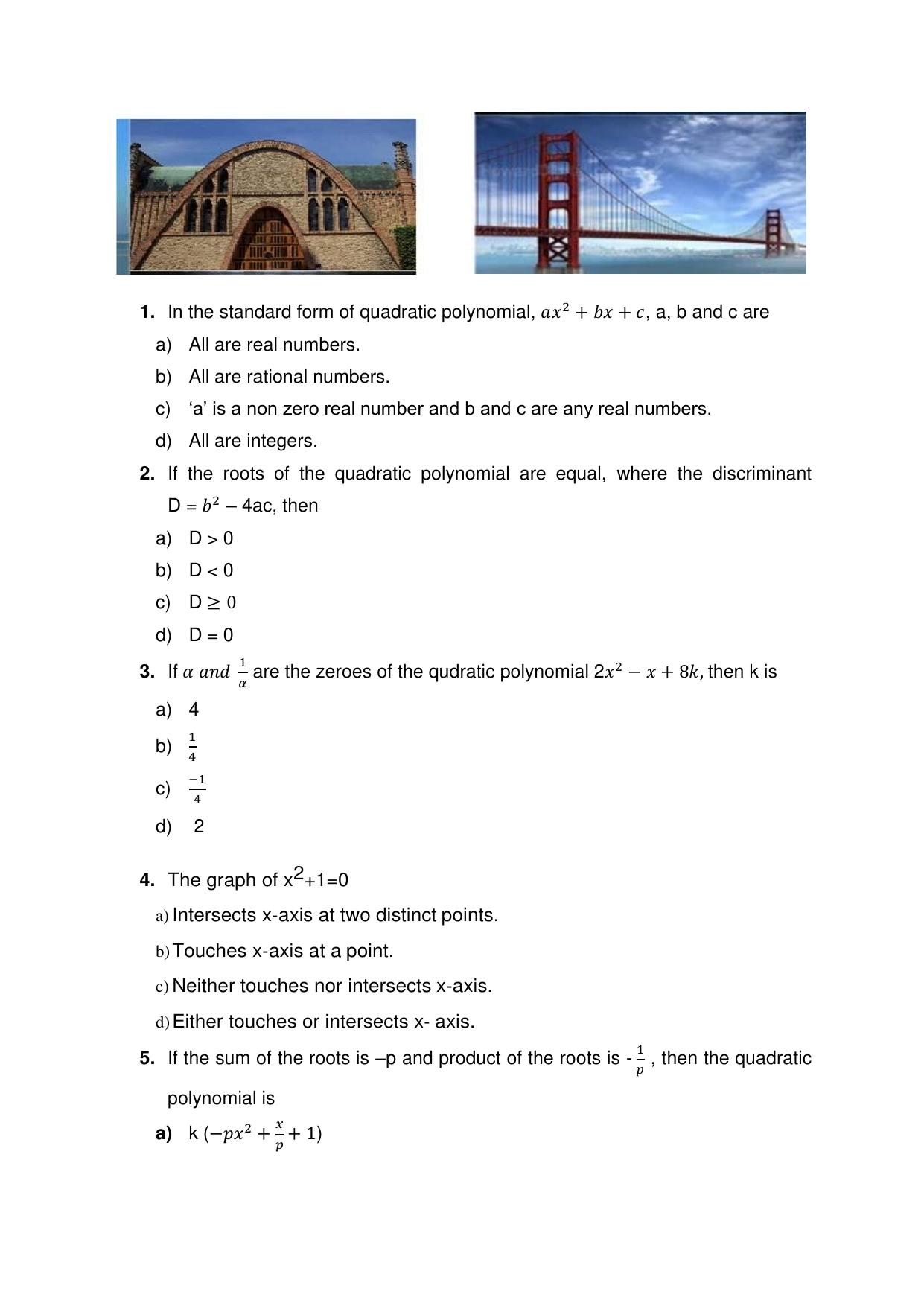 CBSE Class 10 Mathematics Question Bank - Page 6
