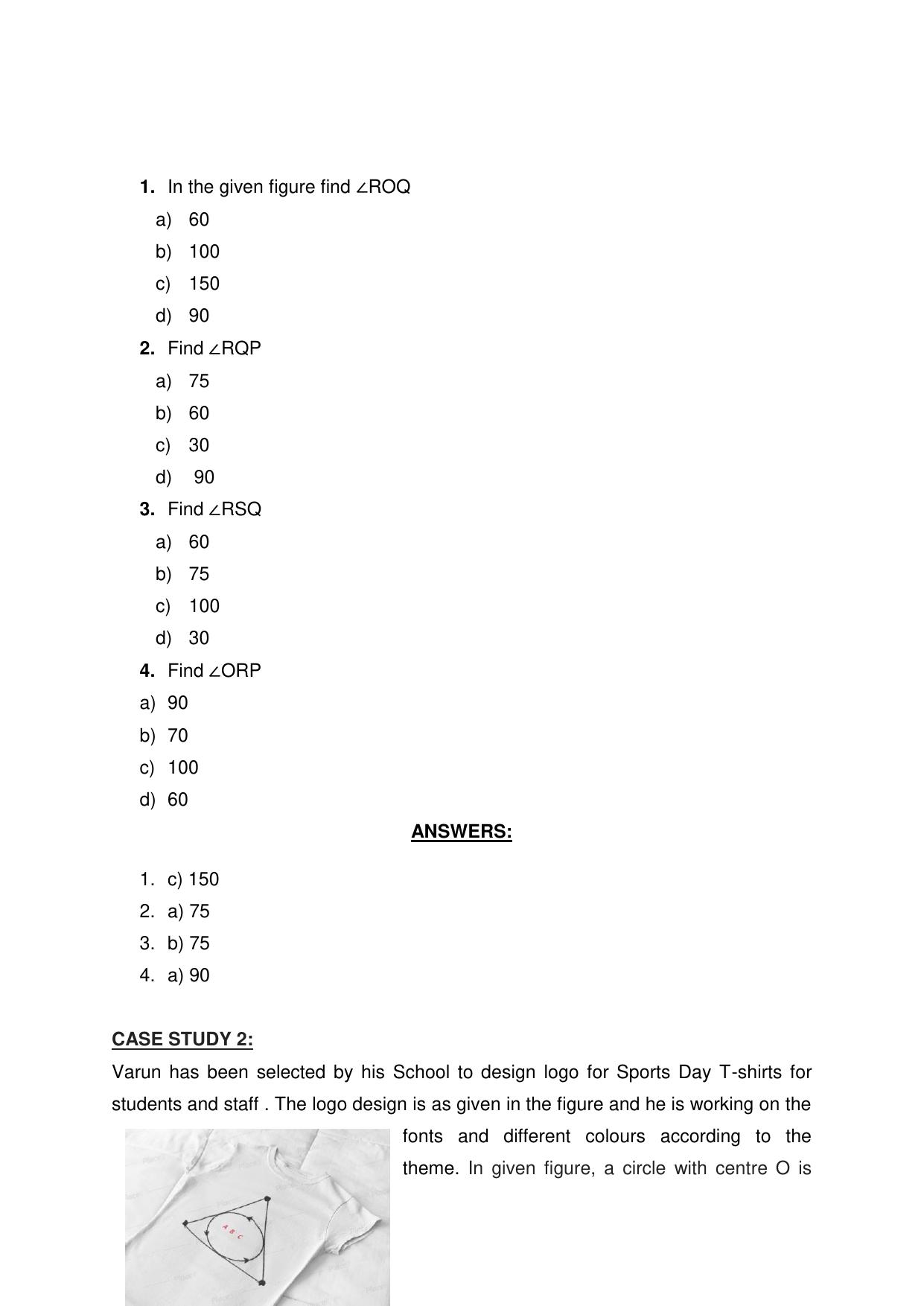 CBSE Class 10 Mathematics Question Bank - Page 30
