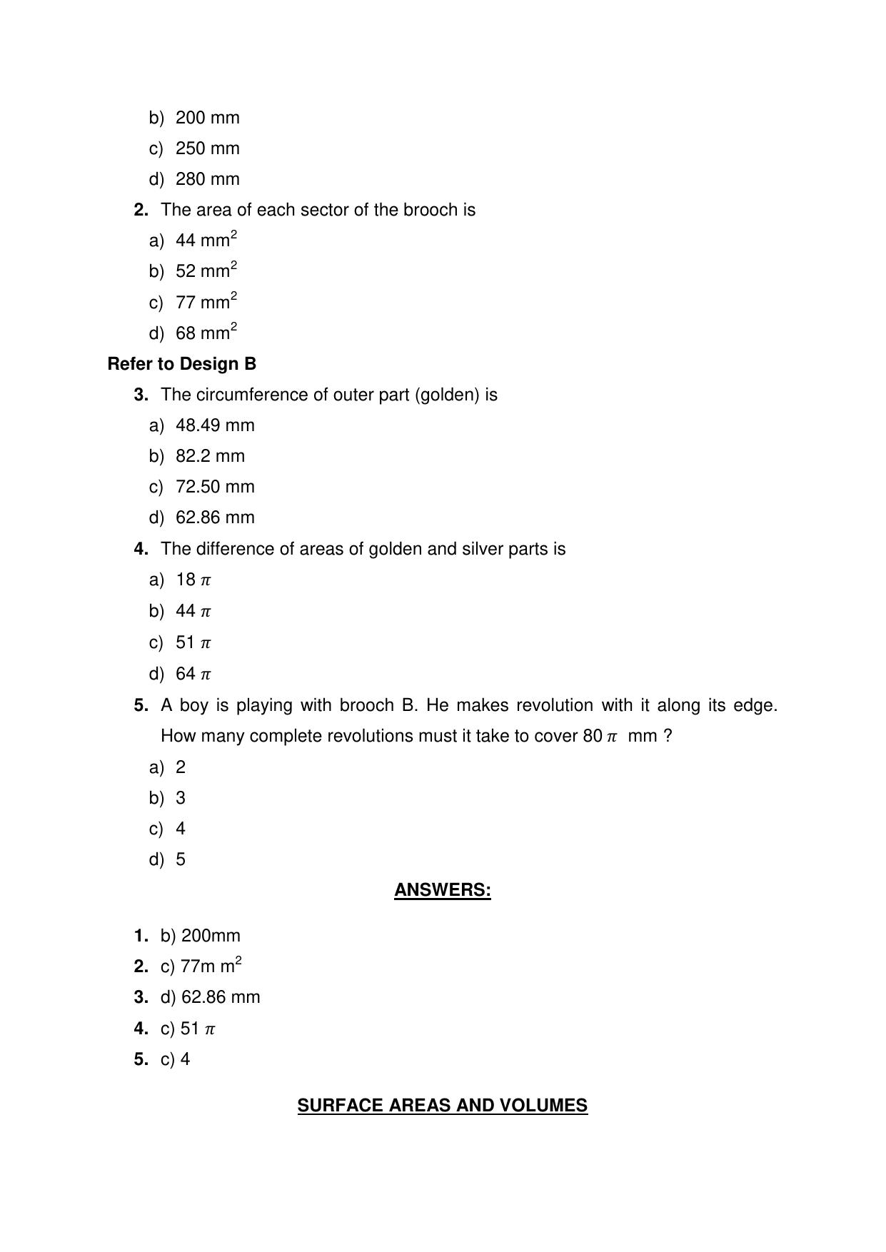 CBSE Class 10 Mathematics Question Bank - Page 38