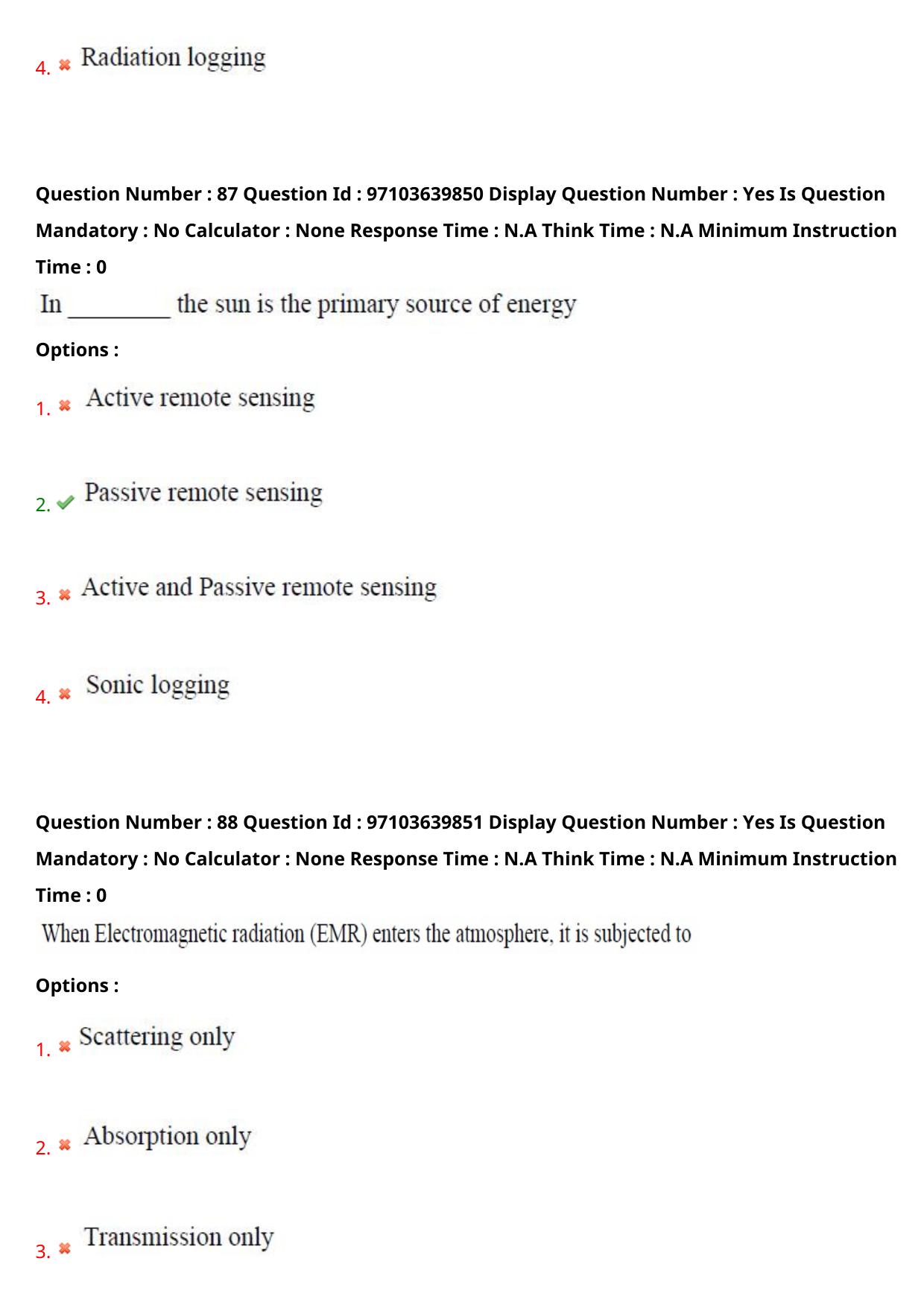 AP RCET 2024 Meteorology and Physical Oceanography Question Paper (05-05-2024 (Sunday) Session-I) - Page 52
