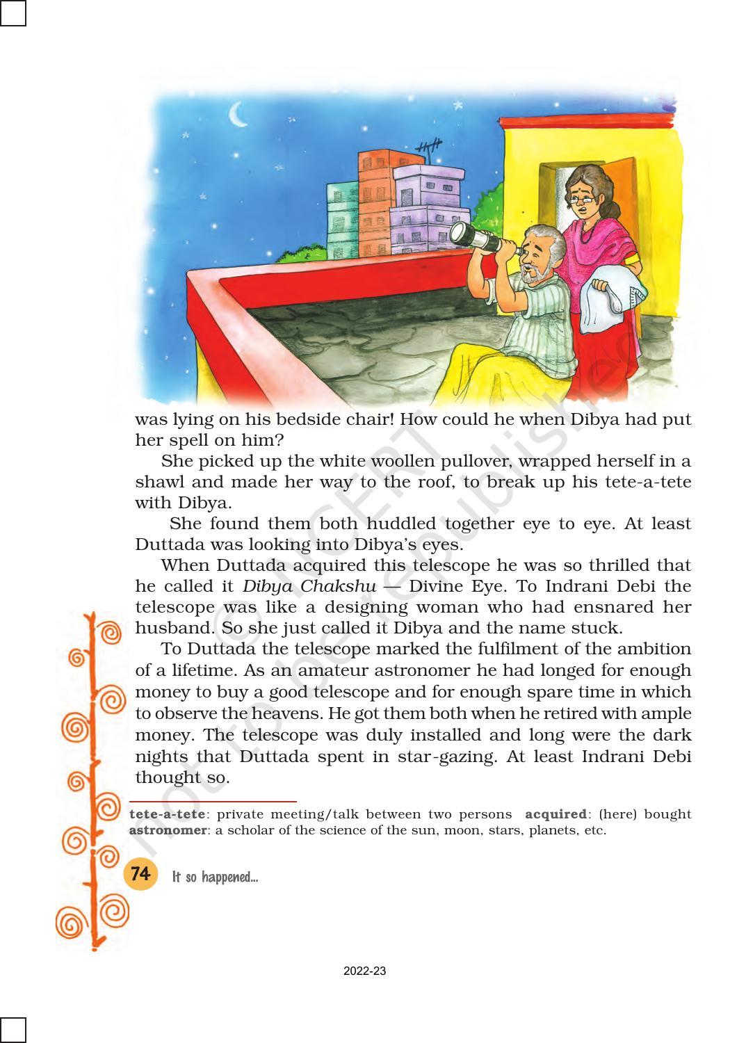 NCERT Book for Class 8 English It So Happened Chapter 9 The Comet 1 - Page 2
