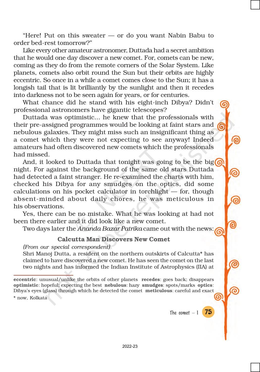 NCERT Book for Class 8 English It So Happened Chapter 9 The Comet 1 - Page 3