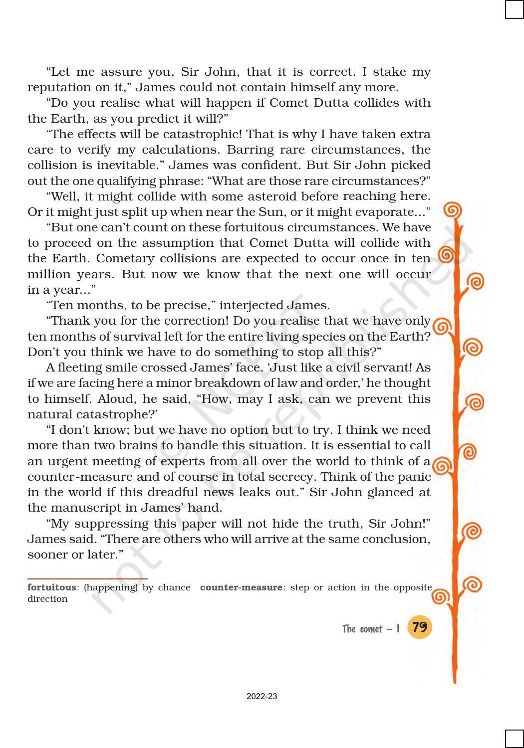 NCERT Book for Class 8 English It So Happened Chapter 9 The Comet 1 - Page 7