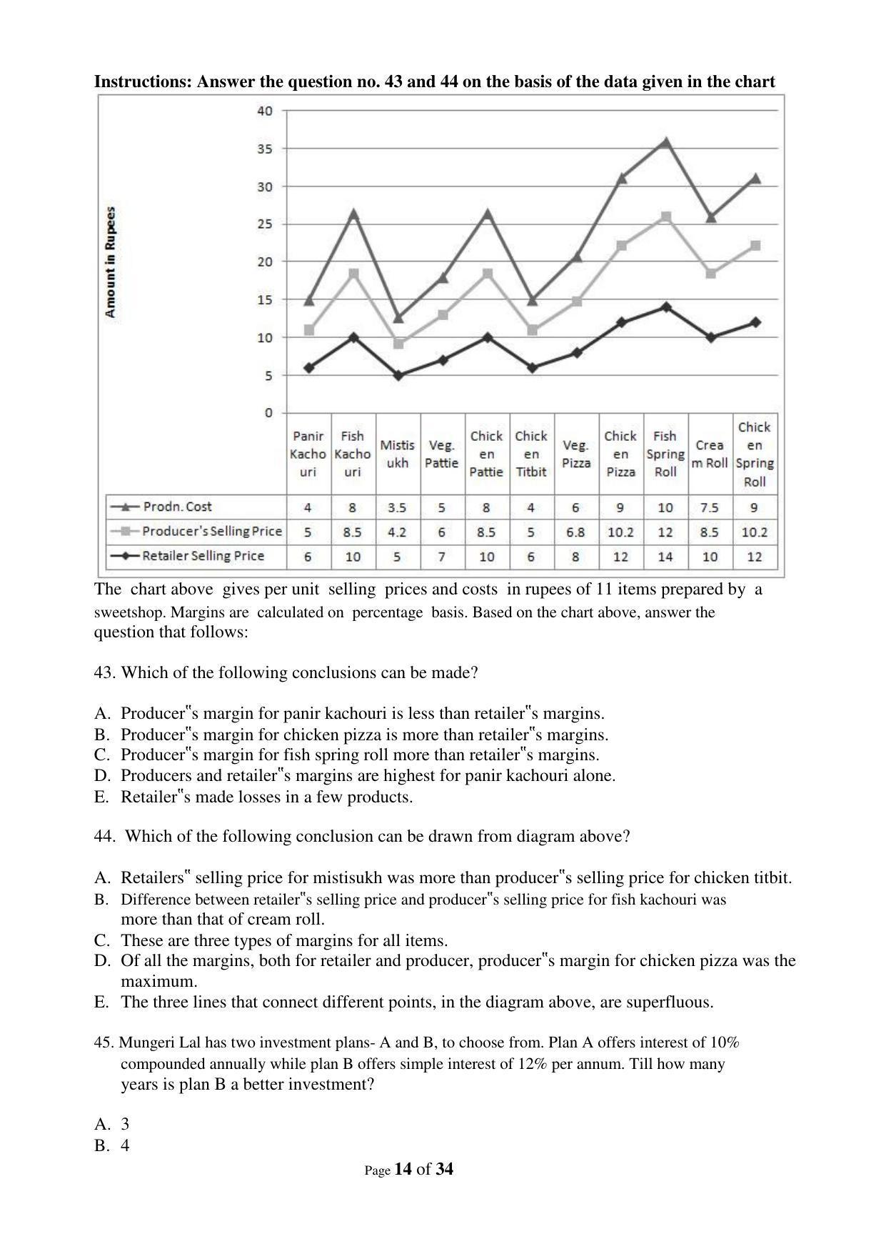 XAT 2009 (A) Question Papers with Keys - Page 17