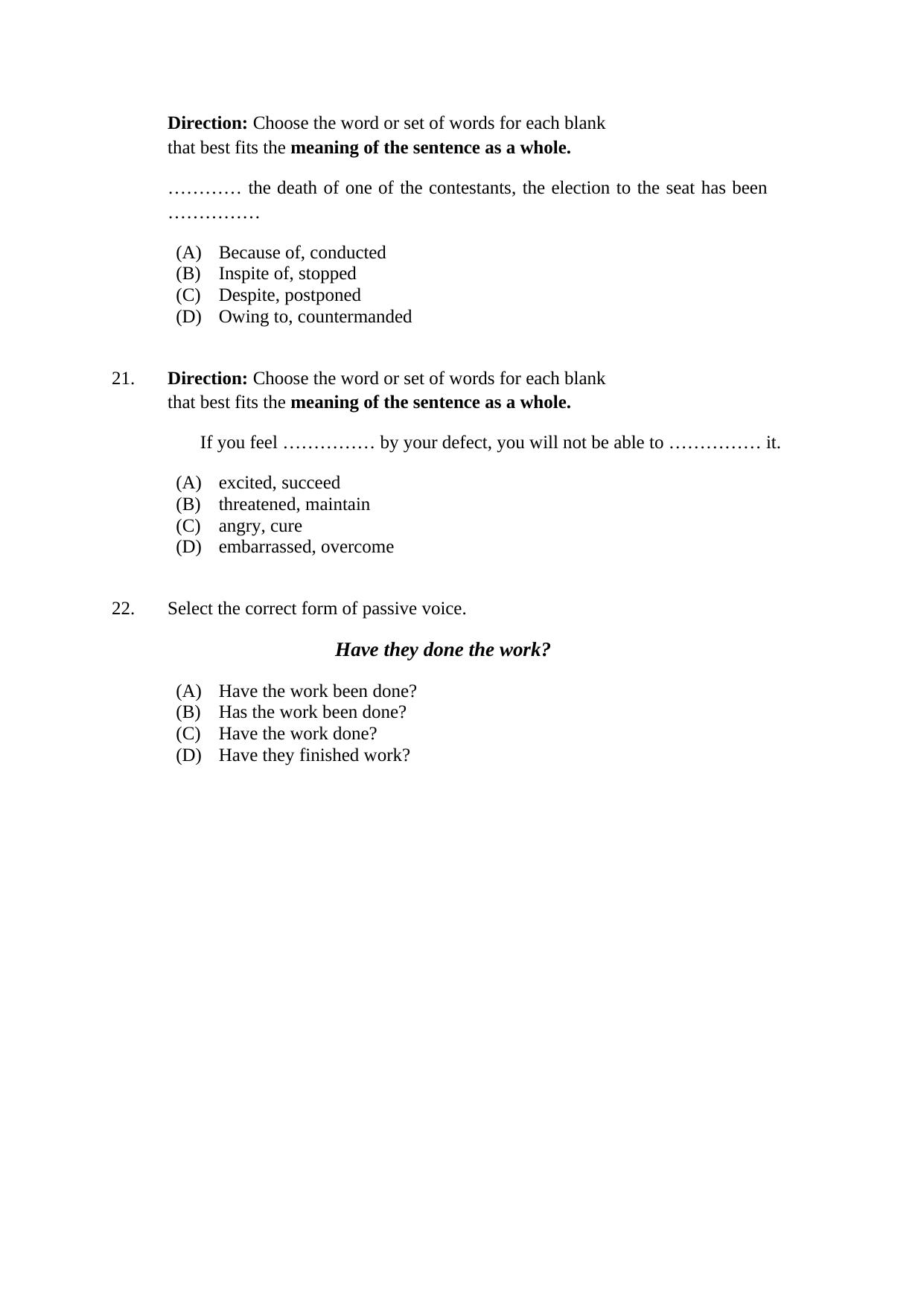 CUSAT CAT 2021 LLM (FINAL_MERGED) Question Paper - Page 6