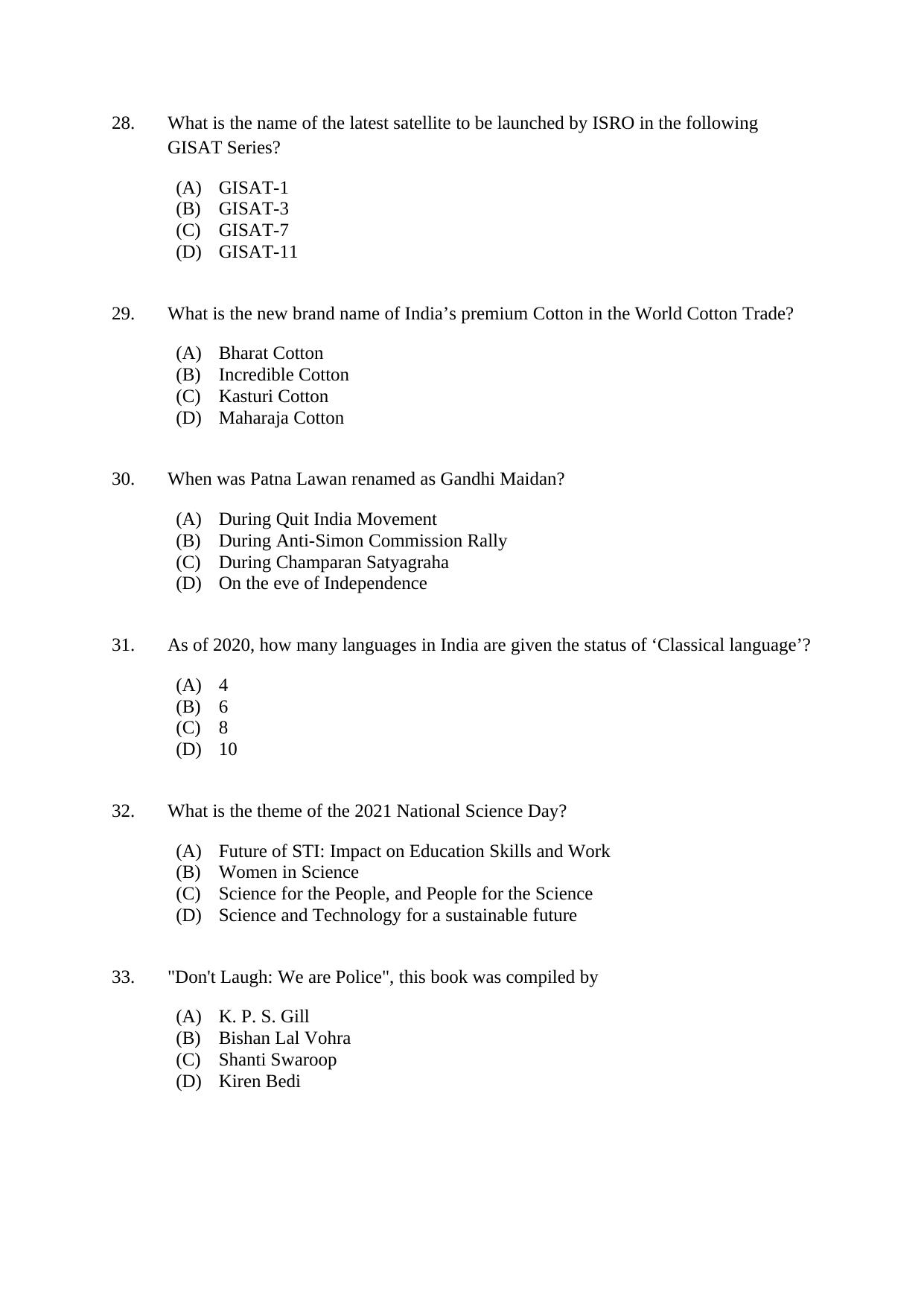 CUSAT CAT 2021 LLM (FINAL_MERGED) Question Paper - Page 8
