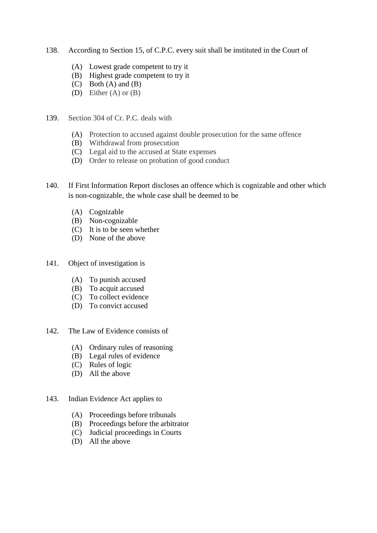 CUSAT CAT 2021 LLM (FINAL_MERGED) Question Paper - Page 33