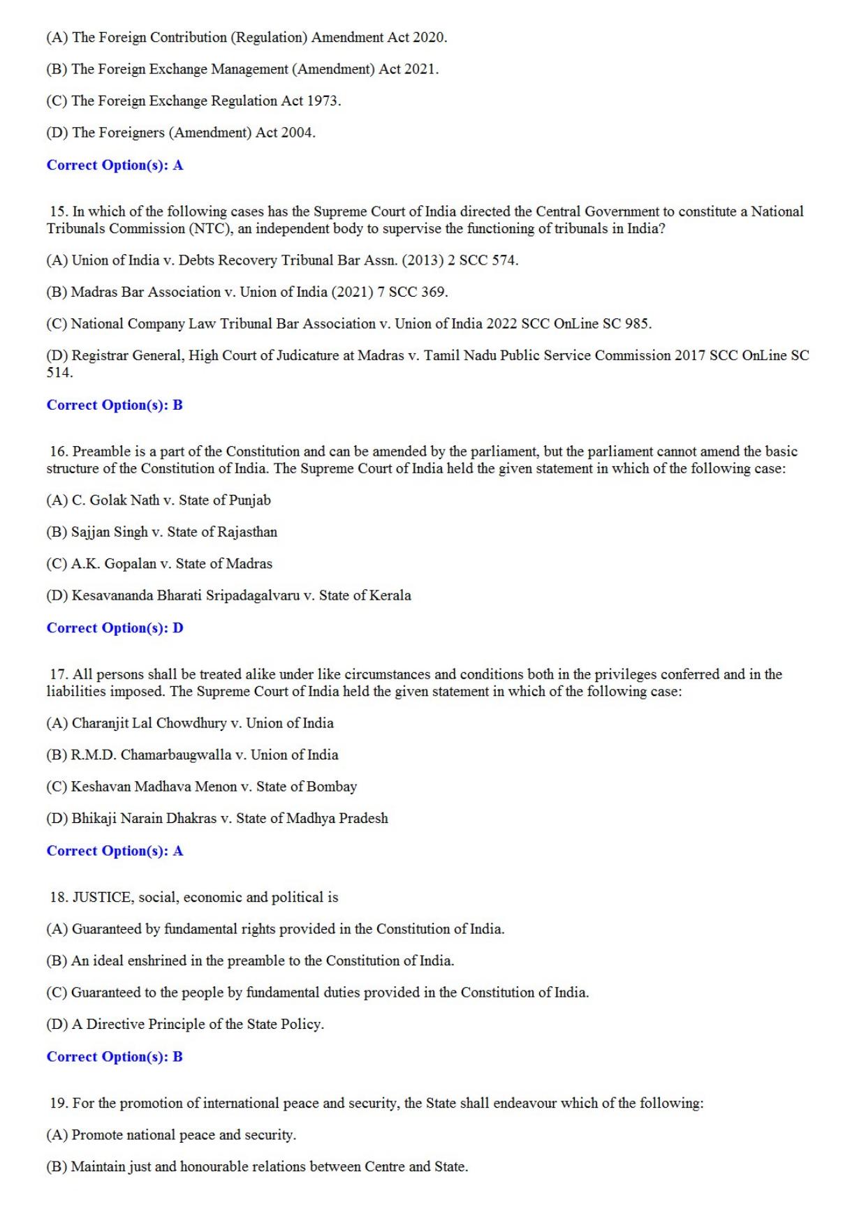 IIULET 2022 PG Question Paper - Page 4