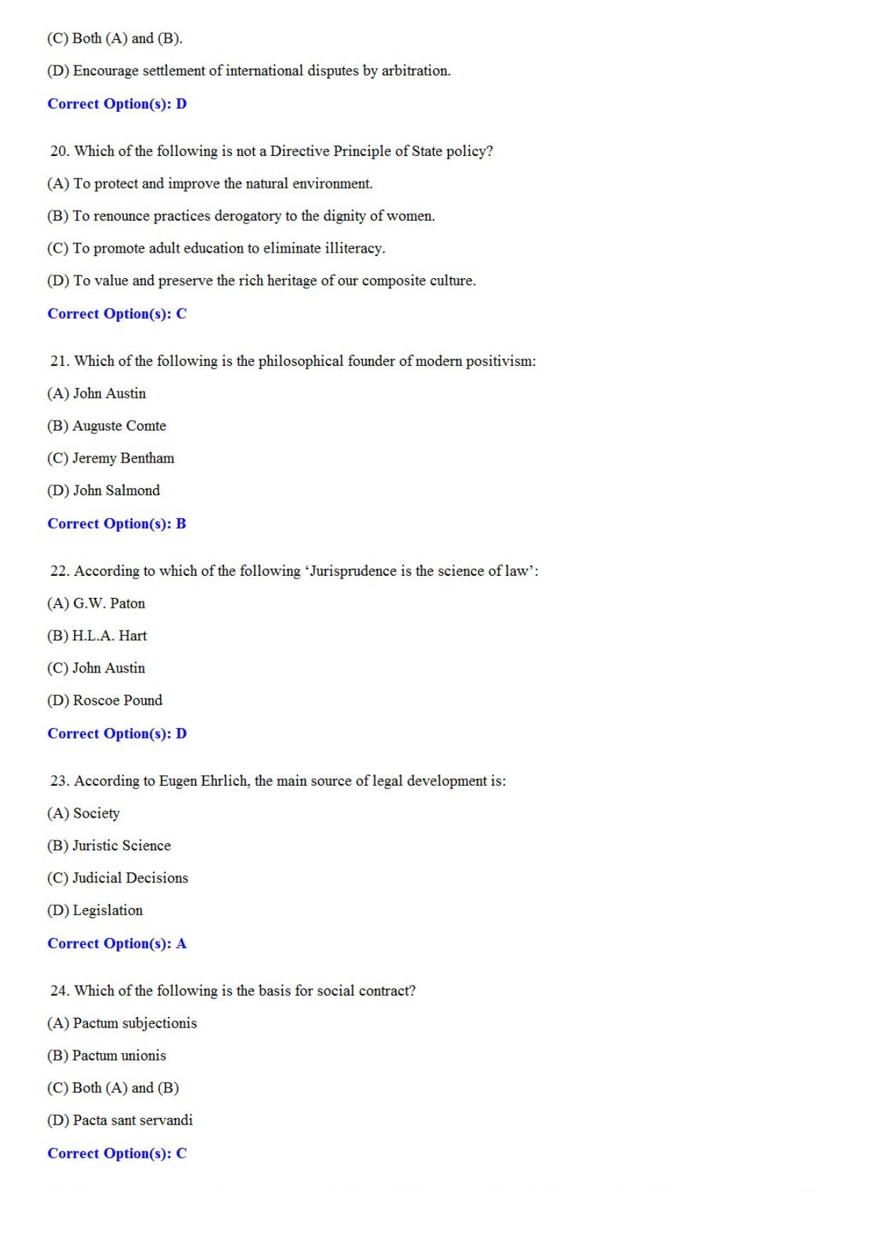 IIULET 2022 PG Question Paper - Page 5
