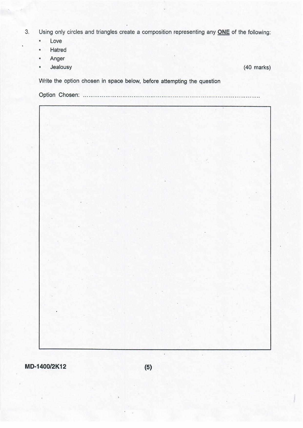 NIFT 2012 Combined Sample Paper - Page 27