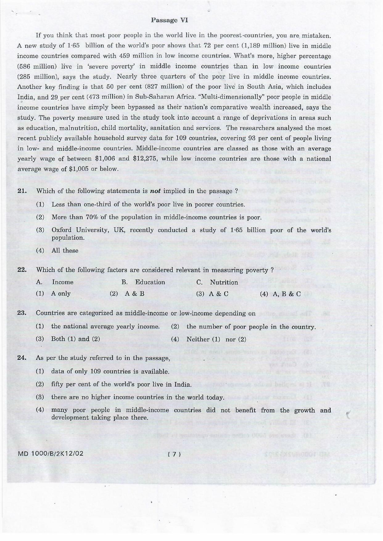 NIFT 2012 Combined Sample Paper - Page 35
