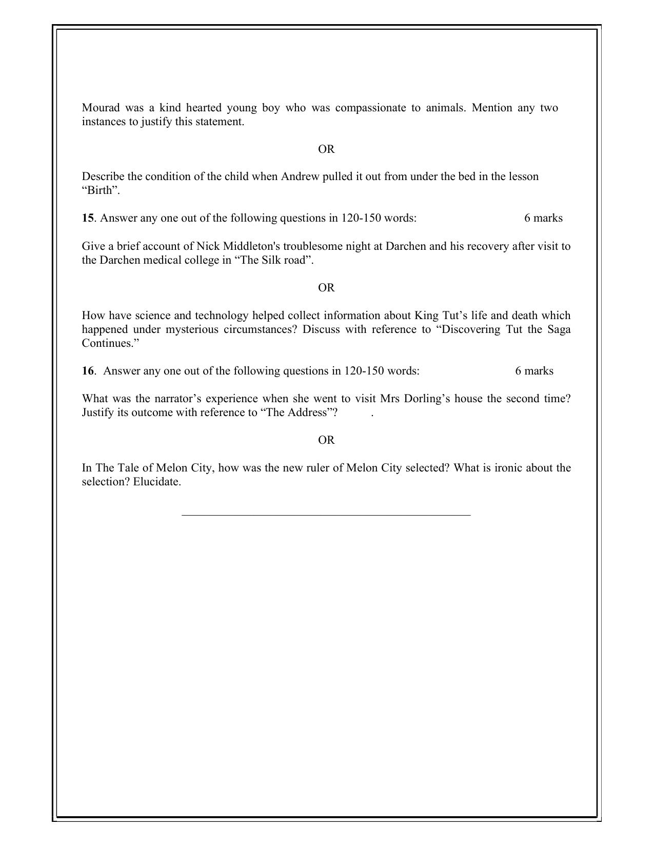 Edudel Class 11 English Practice Papers-1 (2023-24) - Page 11