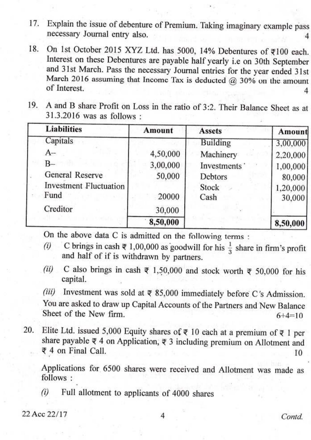 COHSEM Class 12 Accountancy 2017 Question Papers IndCareer Docs l1-english-literature-introduction-word