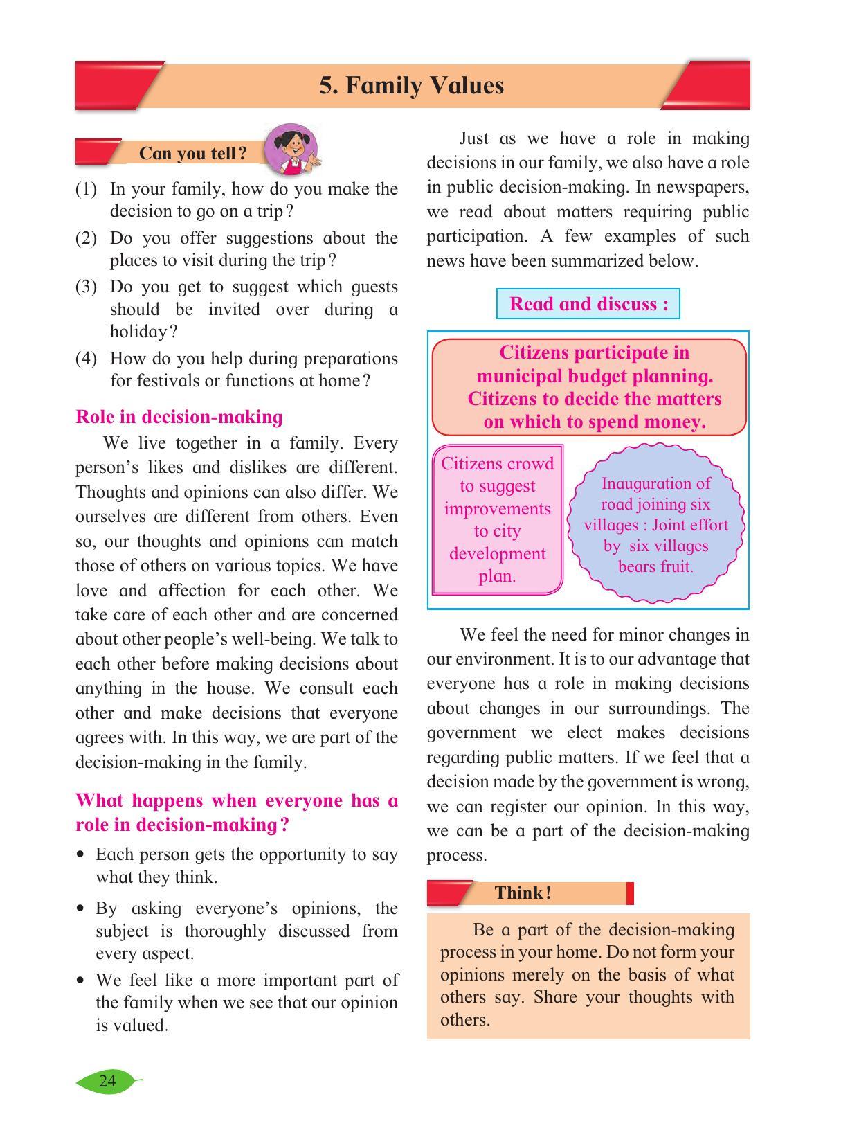 Maharashtra Board Class 5 Environmental Studies (Part 1) Textbook - Page 34