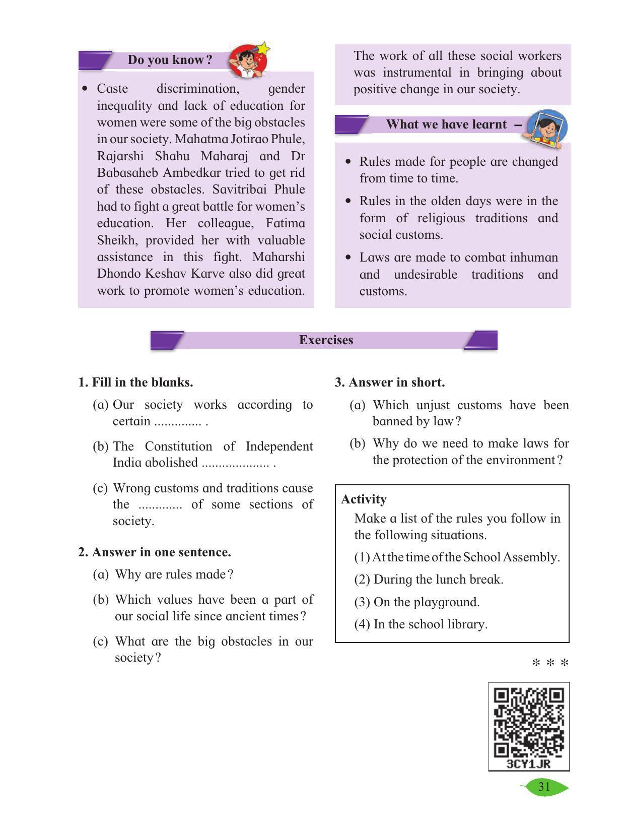 Maharashtra Board Class 5 Environmental Studies (Part 1) Textbook - Page 41