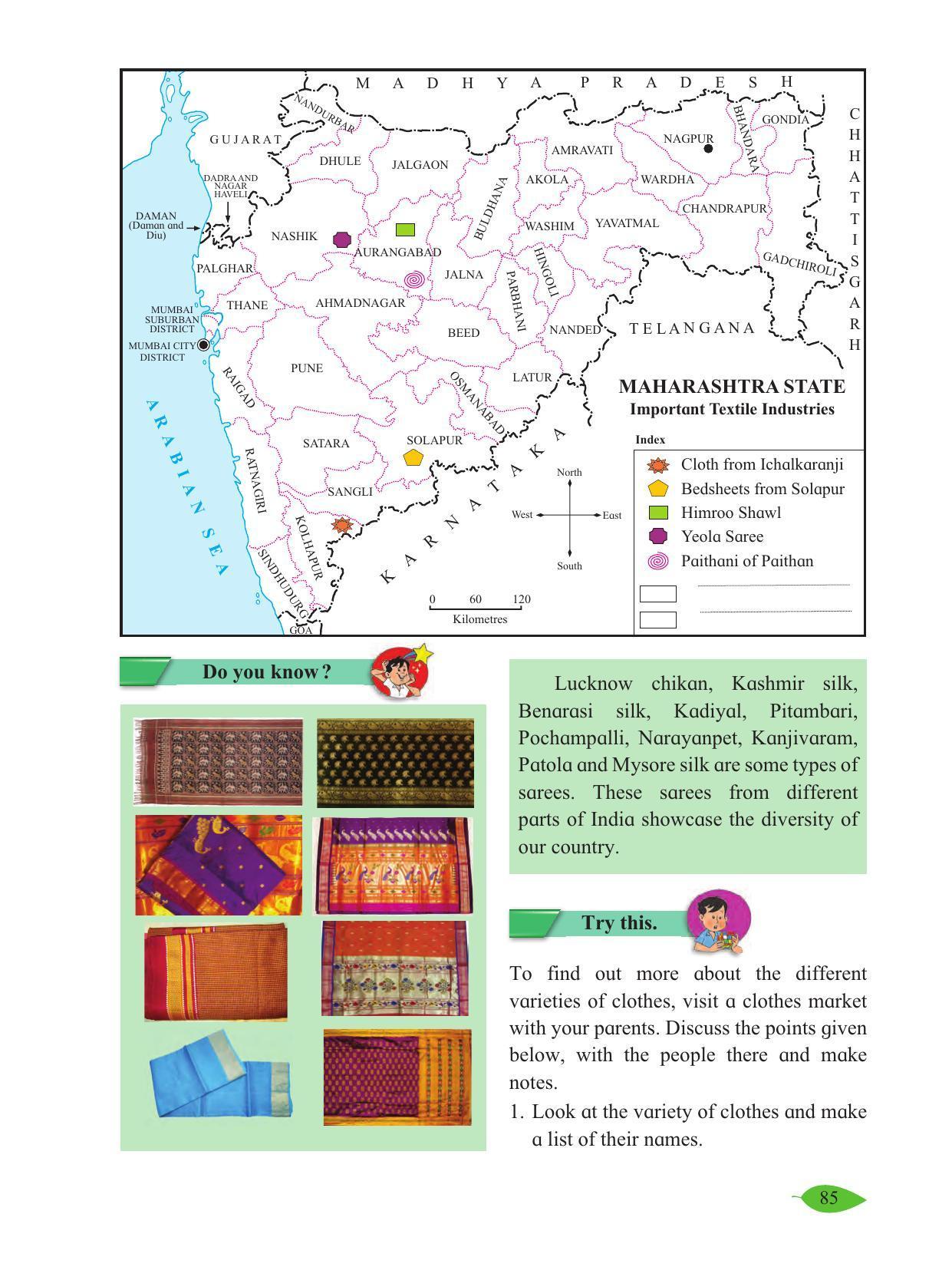 Maharashtra Board Class 5 Environmental Studies (Part 1) Textbook - Page 95