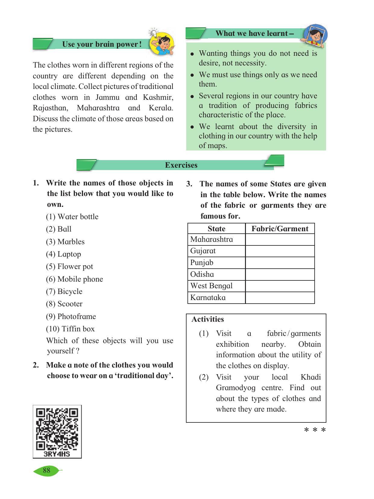 Maharashtra Board Class 5 Environmental Studies (Part 1) Textbook - Page 98