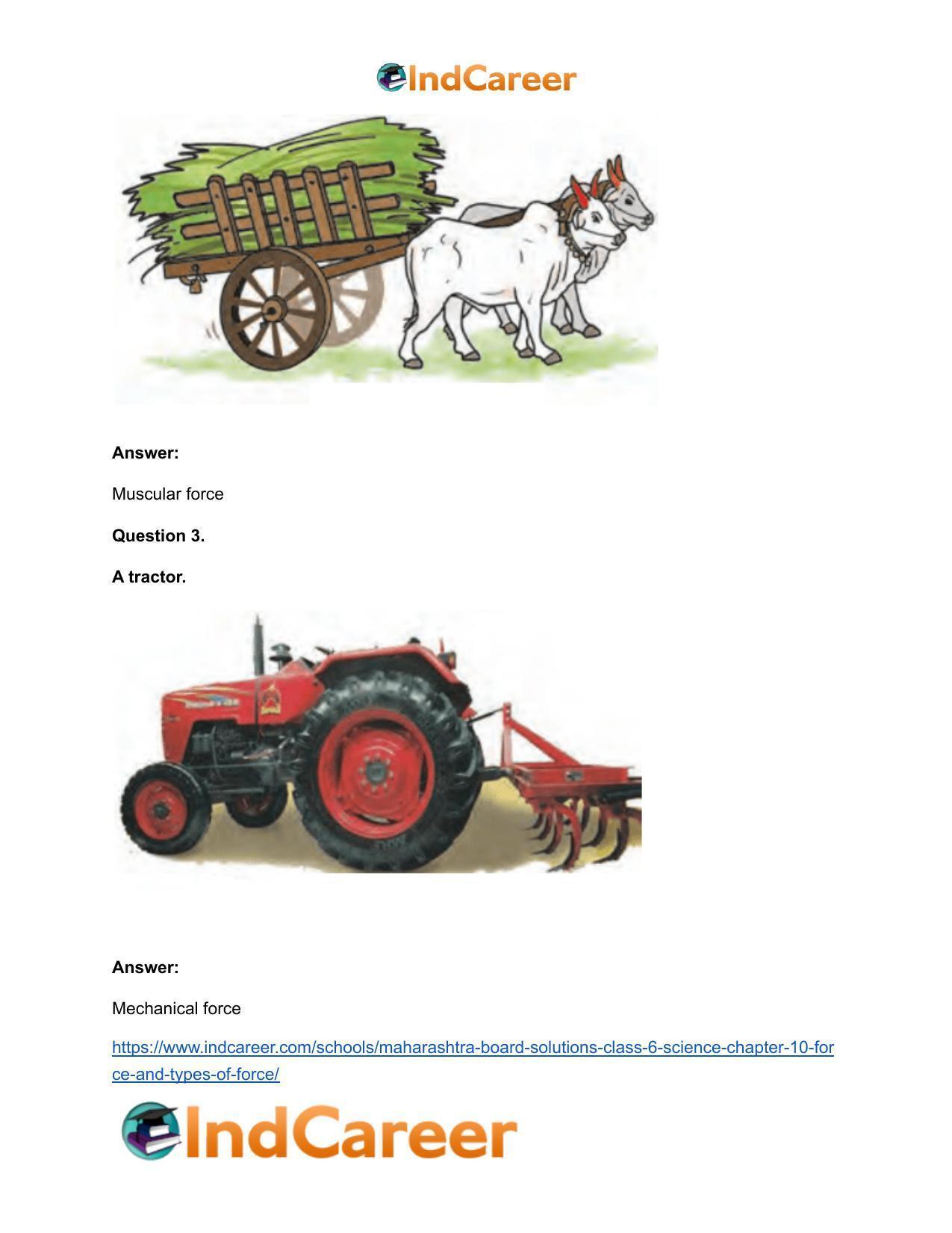 Maharashtra Board Solutions Class 6-Science: Chapter 10- Force and Types of Force - Page 17