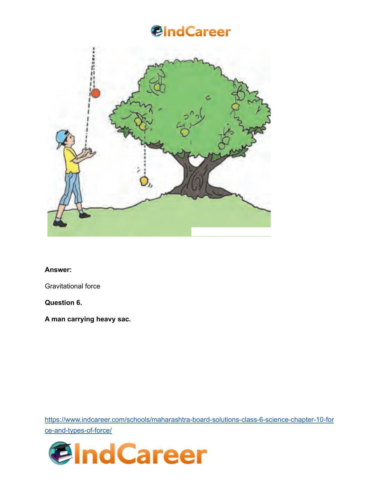 Maharashtra Board Solutions Class 6-Science: Chapter 10- Force and Types of Force - Page 19