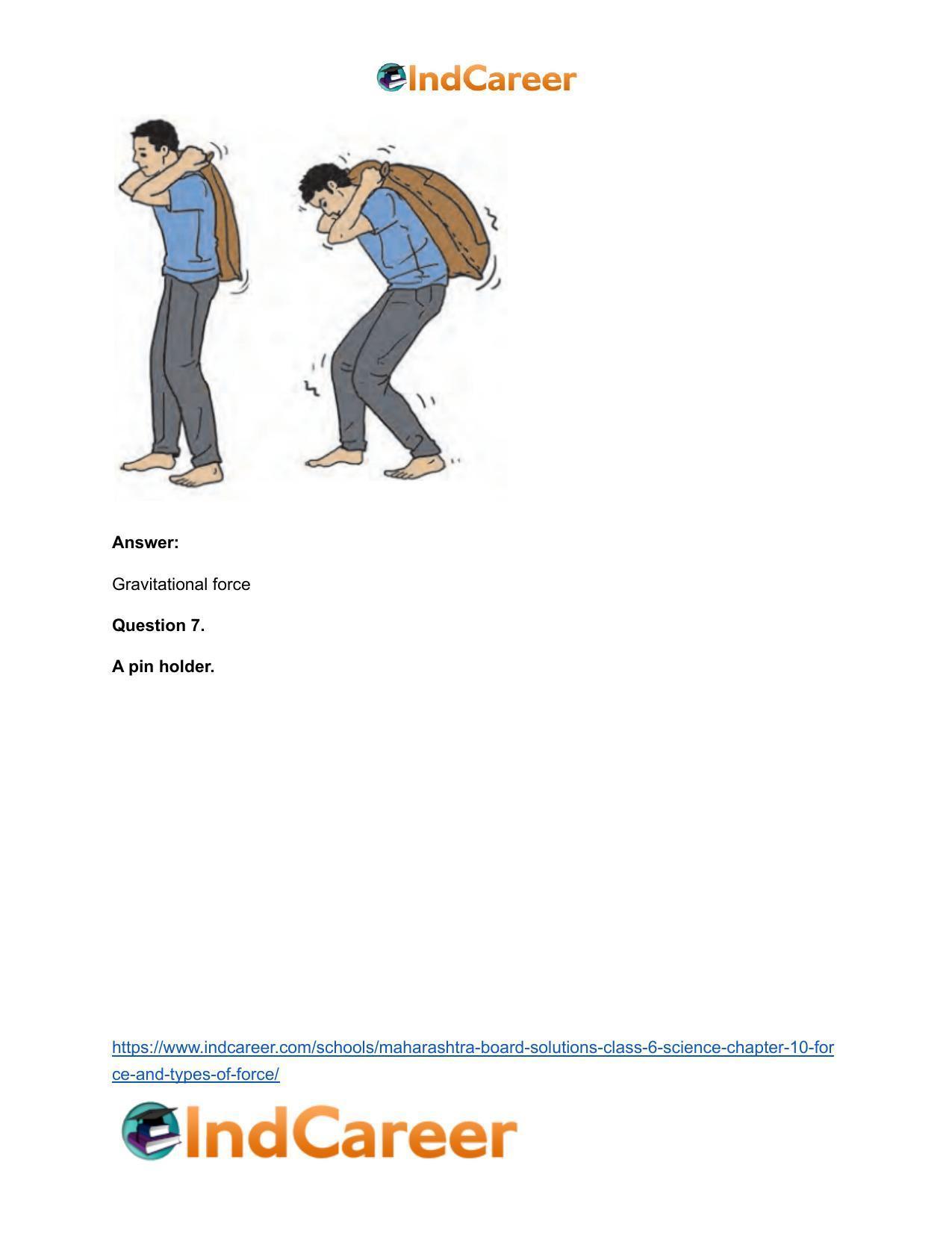 Maharashtra Board Solutions Class 6-Science: Chapter 10- Force and Types of Force - Page 20
