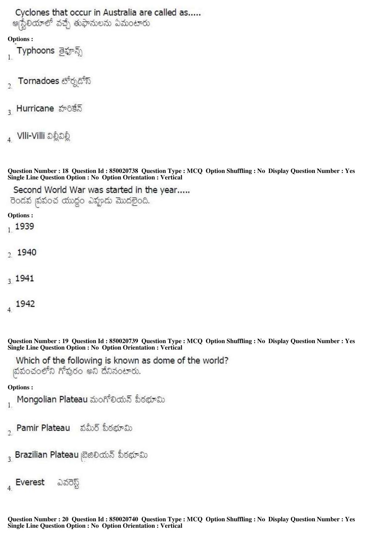 AP LAWCET 2019 - 3 Year LLB Question Paper With Keys - Page 7