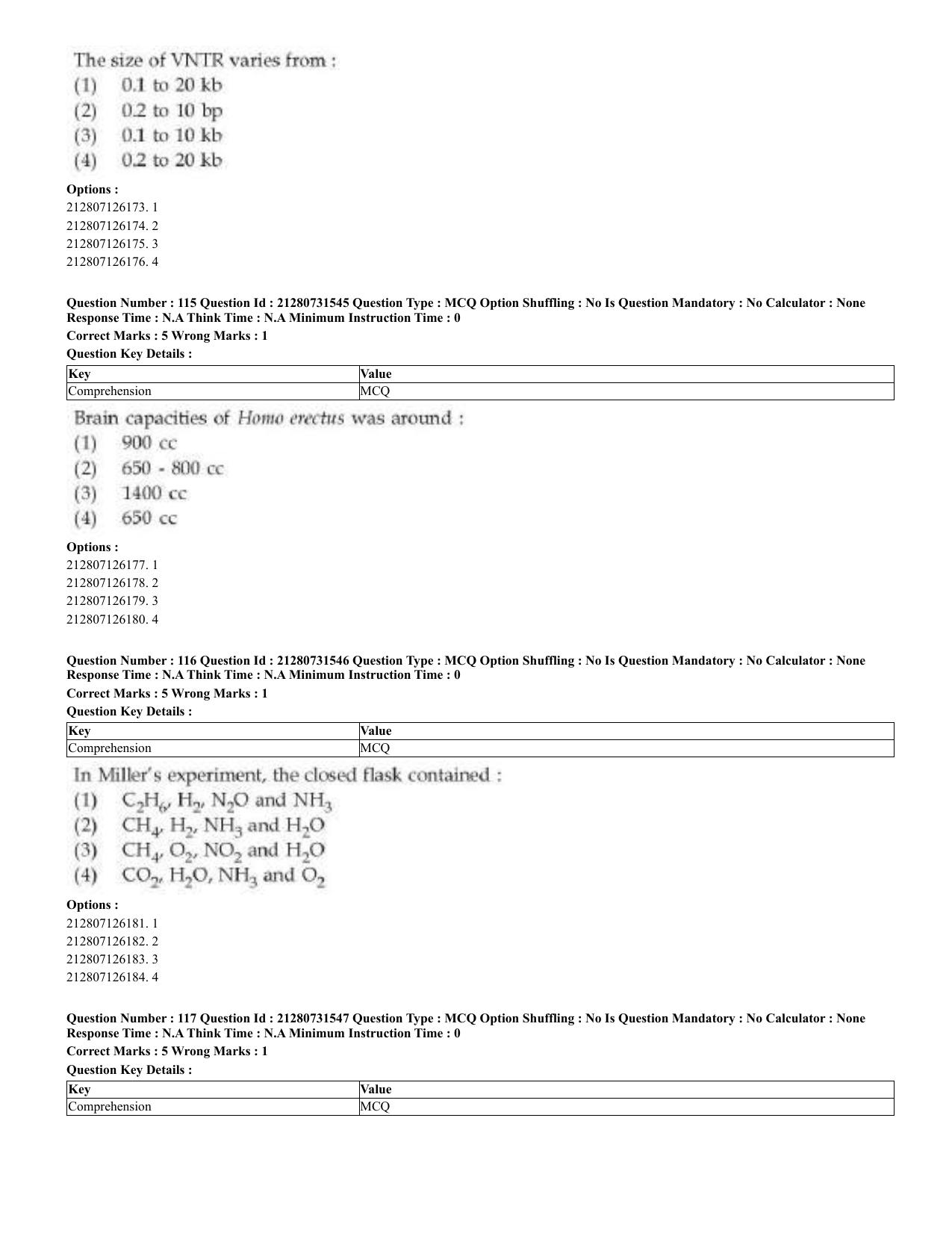 CUET 2023 English Malayalam Shift 3 Question Papers - Page 81