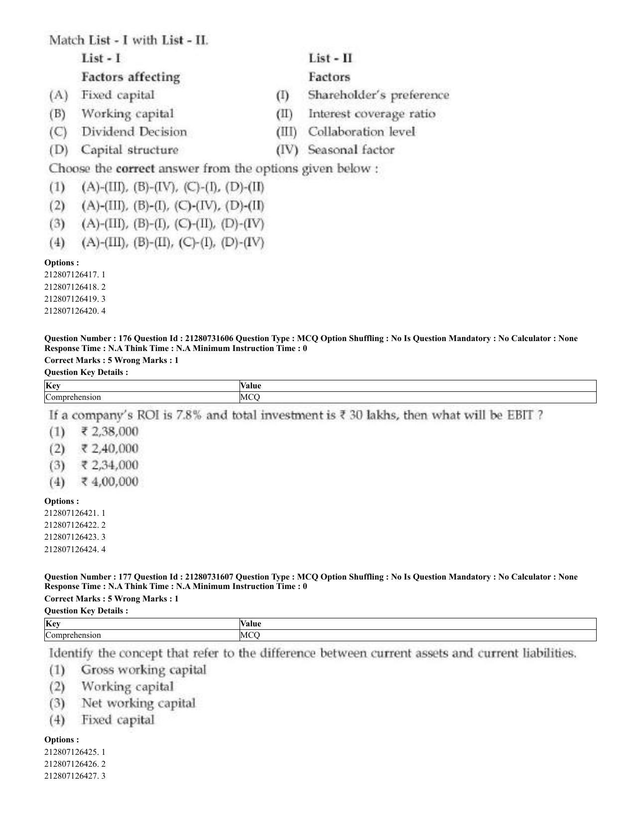 CUET 2023 English Malayalam Shift 3 Question Papers - Page 111