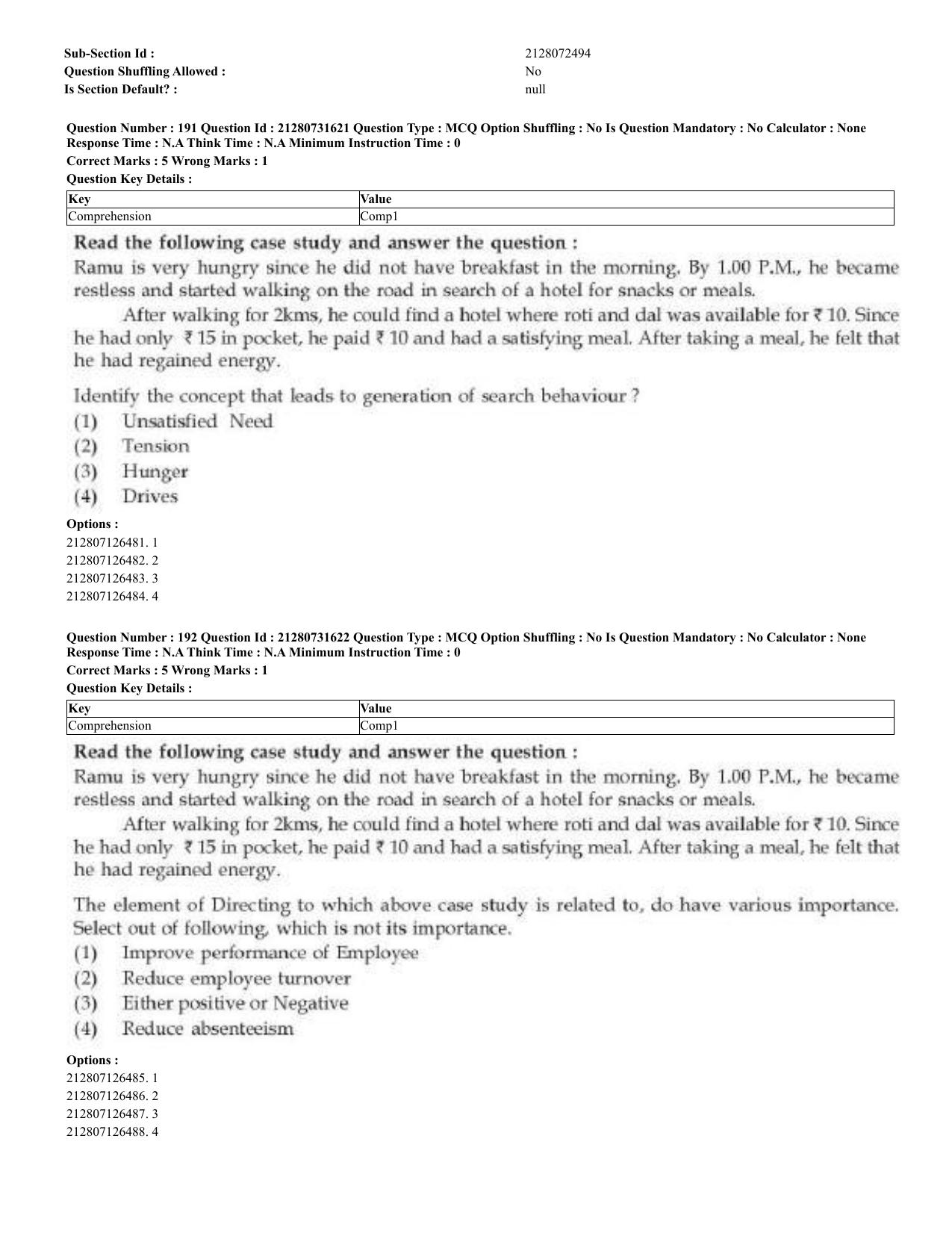 CUET 2023 English Malayalam Shift 3 Question Papers - Page 117