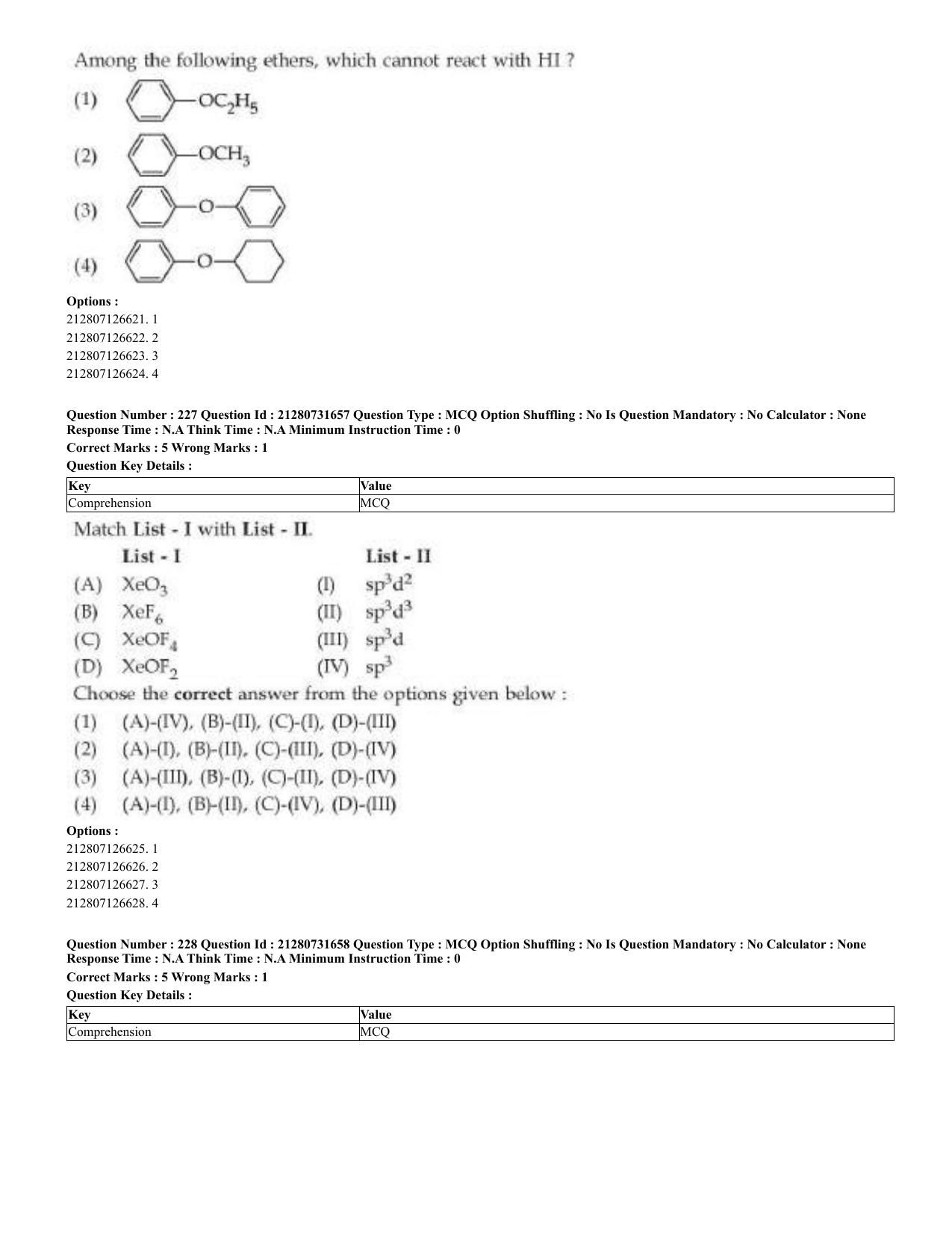 CUET 2023 English Malayalam Shift 3 Question Papers - Page 132