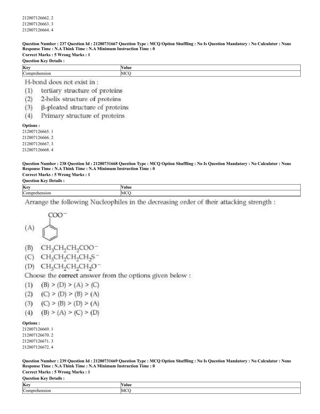 CUET 2023 English Malayalam Shift 3 Question Papers - Page 138